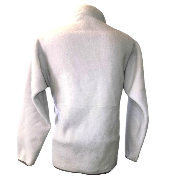 Patagonia Vintage Gray Synchilla Marsupial 1/2 Zip Fleece Pullover Size Medium - Picture 3 of 11